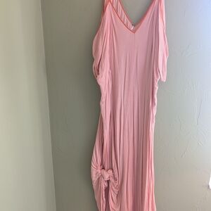 Free People Asymmetrical Pink Dress